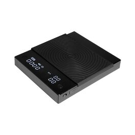 Цифрова вага для кави TIMEMORE Basic Mirror Plus, 0,1 г, таймер, бариста, 2 кг/0,2 г, харчова вага, біла