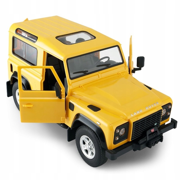 Радіокерована модель Land Rover Defender 1:14 Rastar, жовта
