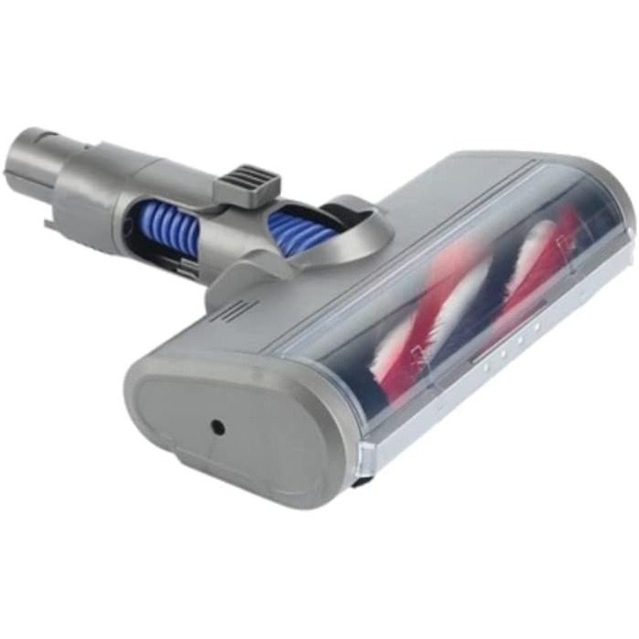 LED турбощітка Trade-Shop для пилососів Dyson V6/DC45/DC58/DC59/DC61/DC62/DC74, електрична насадка-щітка з м'яким роликом