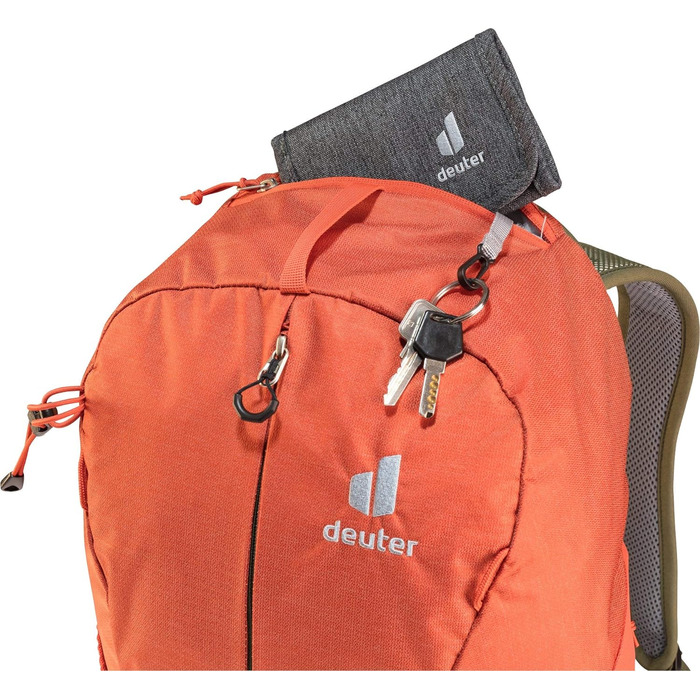 Унісекс туристичний рюкзак deuter AC Lite 23 л, паприка/хакі