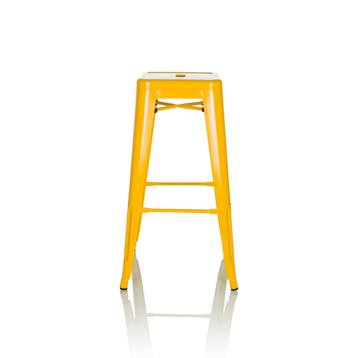 Барний стілець VANTAGGIO HIGH, металік жовтий, OFFICE