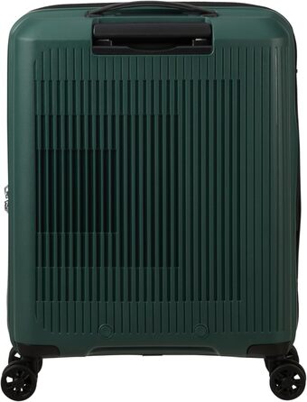 Валіза American Tourister Aerostep Spinner S, розширювана, 55 см, 36/40 л, зелена (Dark Forest), ручна поклажа