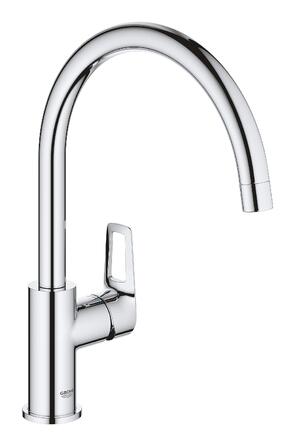 Змішувач для кухні GROHE Start Edge одноручковий, високий вилив, хромований (31374001)