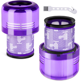 Набір із 2 змінних миючих фільтрів Aryavos для пилососа Dyson V11/V15/SV14 Cyclone Animal Absolute, сумісні з DY-970013-02, для ретельного очищення