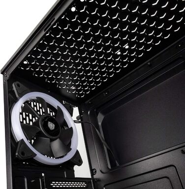 Ігровий корпус Kolink Inspire K9 ARGB Midi-Tower з підсвіткою, скляною панеллю та підтримкою RGB, чорний