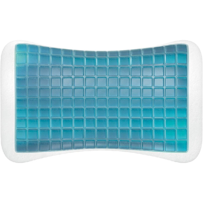 Ортопедична подушка Technogel Pixel Anatomic Curve 66x40x9 см, біла