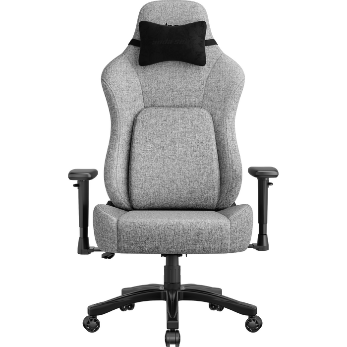 Крісло геймерське ігрове Anda Seat Phantom 4 L до 90 кг Gray Fabric (AD18YSD-72-G-F-G01)