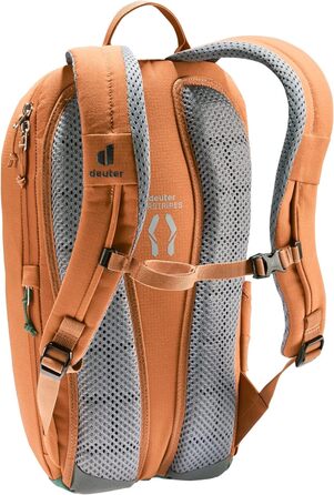 Рюкзак Deuter Step Out 12 л, каштаново-зелений, міський, для щоденного використання