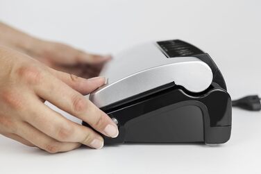 Вакуумний пакувальник CASO 1369 VC11 сріблястий: Збереження свіжості продуктів до 8 разів, 30 см, 10 пакетів