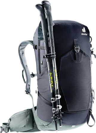 Чоловічий туристичний рюкзак Deuter Trail Pro 33 л, чорний, для хайкінгу та скелелазіння