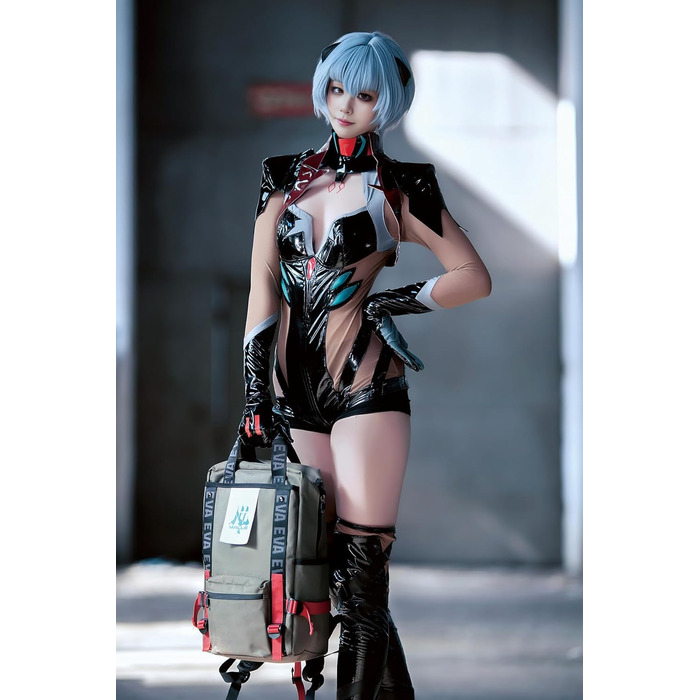 Рюкзак FIREFIRST x RADIO EVA Evangelion з символічним тегом, зелений (28×41×14 см)