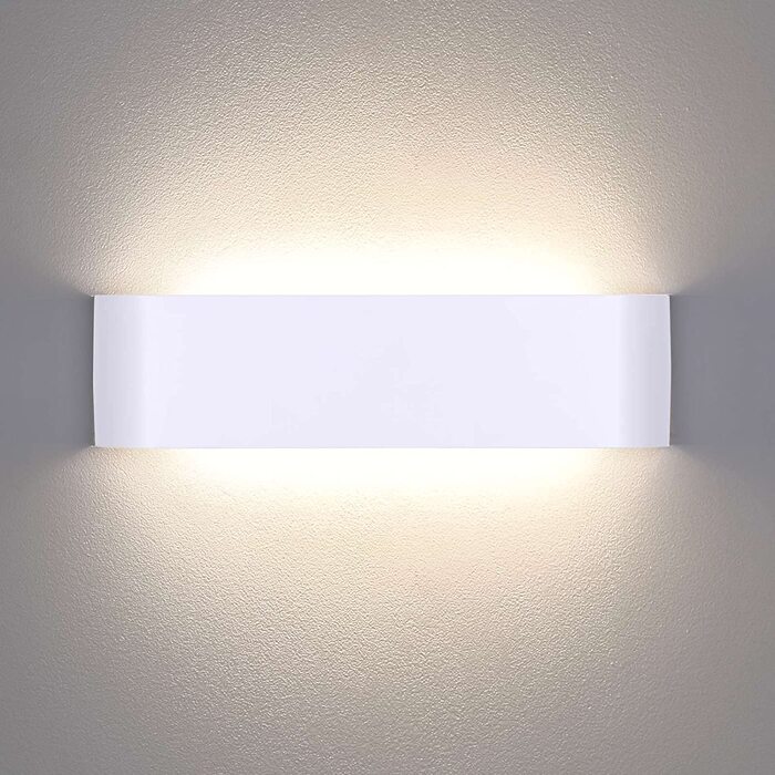 Світильник настінний Lightess 16Вт LED, білий, IP44, нейтральне світло, для коридору, вітальні, спальні, сучасний дизайн