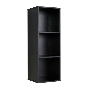 Стелаж Meble Domiko, 105,6 см x 36,6 см x 35 см, чорний