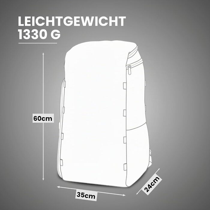 Рюкзак для ручної поклажі Zeeksack The Underseat 15L (Petrol/Блакитний) — компактна сумка в літак, що відповідає нормам авіаперевезень