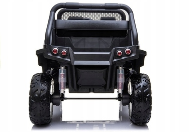 Дитяче електромобіле Mercedes Unimog, чорний, LEAN CARS