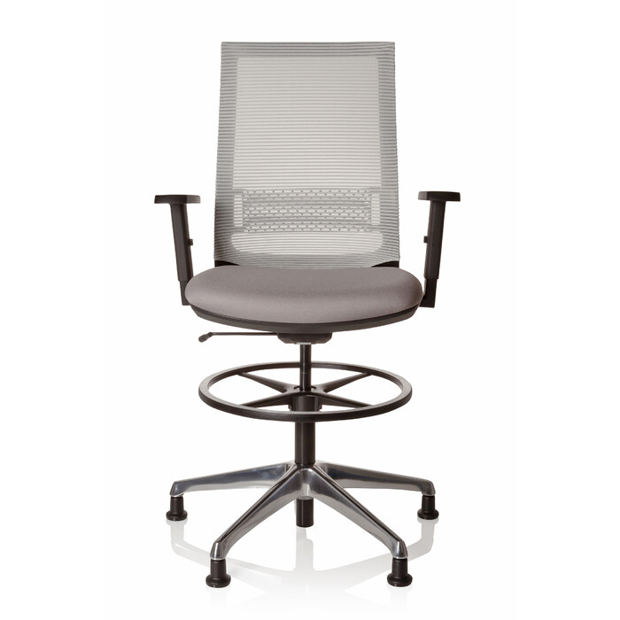 Робоче крісло / стійка стілець TOP WORK 99 Mesh Grey hjh OFFICE