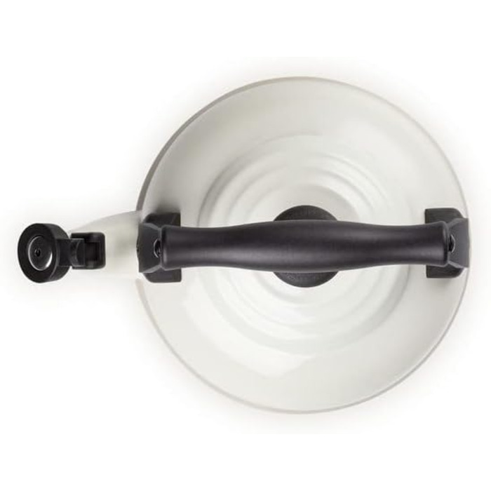 Емальований чайник Le Creuset Tradition, сталевий, 2.1 л, колір Meringue