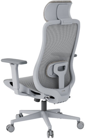 Крісло офісне OfficePro Wave OC670-G-G-G
