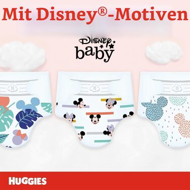 Підгузки Huggies Little Movers розмір 5 (11-25 кг), суперпоглинаючі, дизайн Disney, Giga-Pack, 126 шт.
