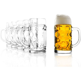 Набір пивних кружок Stölzle Lausitz ISAR, 6 шт., 0.3 л, Soda Lime скло, придатні для миття в посудомийній машині