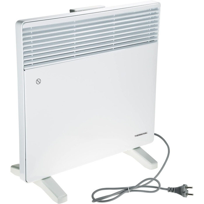 Електричний конвектор Thermoval 1000W для обігріву стіновий