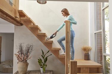 Автомобільний пилосос Black+Decker Dustbuster Flexi PD1200AV 12V, безмішковий, з гнучким шлангом, насадками та адаптером для прикурювача