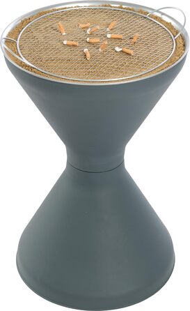 Пластиковий вазон Turk Standascher Diabolo, антрацит, 50x70x50 см