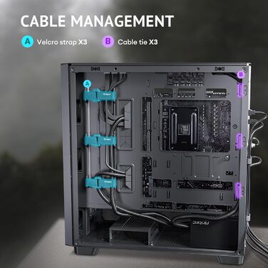 Корпус для ПК Antec Flux Midi Tower чорний, роздрібна версія