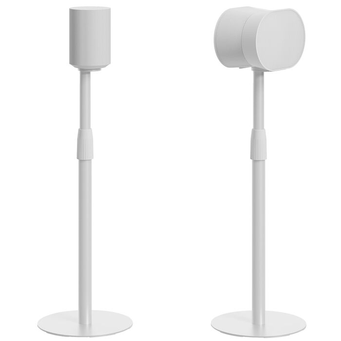 Стійки для колонок Sonos Era 100/300 PEGZONE з регулюванням висоти, білі - 2 шт.