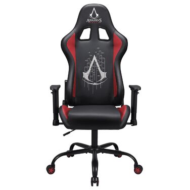 Ігрове крісло Subsonic Assassin's Creed для дорослих, ергономічне, з регульованою спинкою та підлокітниками, офіційна ліцензія