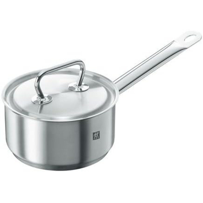 Набір каструль ZWILLING Twin Classic 4 предмети, нержавіюча сталь, сріблястий, для індукційних плит, з кришками