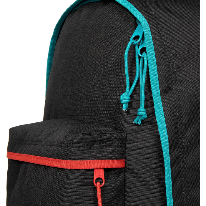 Рюкзак EASTPAK Out of Office 27 л, 44 см, Контраст Аква-Червоний