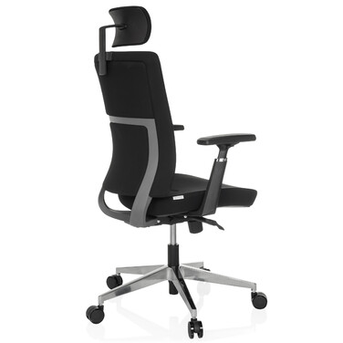 Офісне крісло / поворотне крісло CAPTIVO PRO тканина чорний hjh OFFICE