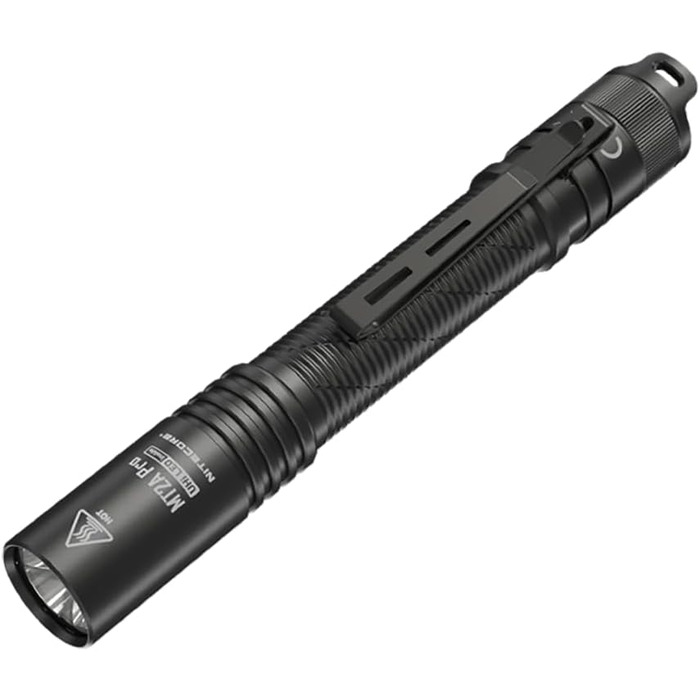 Ліхтарик Nitecore MT2A PRO 1000 люмен, акумуляторний, тактичний, USB-зарядка, чорний