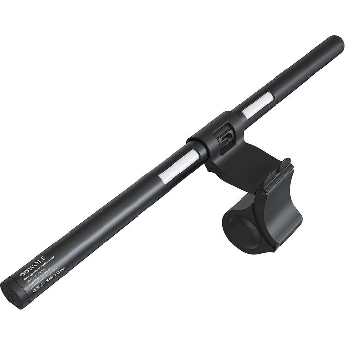 LED лампа для монітора OOWOLF 41 см, USB, антиблікова, регулювання яскравості та кольору, захист для очей, без мерехтіння, для комп'ютера, читання