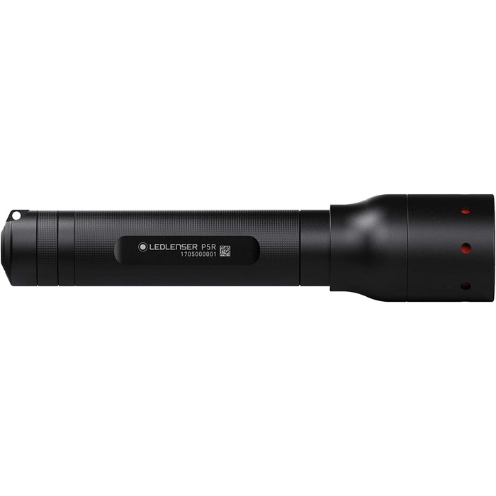 Ліхтарик Ledlenser P5R LED, 420 люмен, акумуляторний, фокусування, 240 м, до 15 годин роботи, магнітна зарядка, настінне кріплення