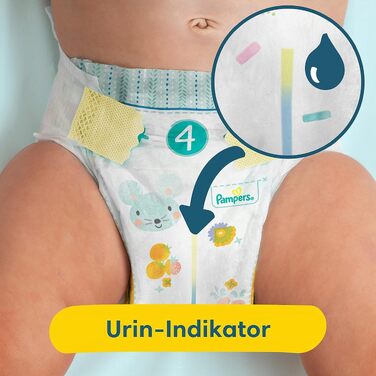 Підгузки Pampers Premium Protection для новонароджених, розмір 2 (4-8 кг), велика упаковка, 68 шт.