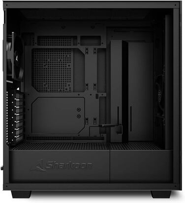 Корпус для ПК Sharkoon Rebel C50 ATX, чорний