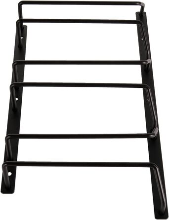 Тримач для келихів Dianoo ‎18x32,4x5 см 3 ряди чорний