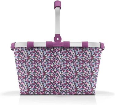 Reisenthel Carrybag Viola Mauve – Міцний кошик для покупок з великим об'ємом, водонепроникний, з внутрішньою кишенею, елегантний дизайн