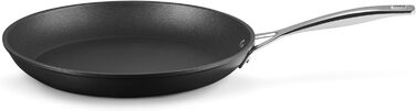 Сковорода Le Creuset алюмінієва з антипригарним покриттям, 30 см, для всіх типів плит, індукція, антрацит/срібло