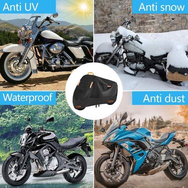 Водонепроникний чохол для мотоцикла BMW C400GT, C400X — захисний покрив від дощу, снігу та UV, дихаюча тканина 210D Oxford