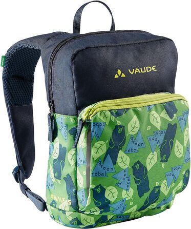 Дитячий рюкзак VAUDE Minnie 5 л для хлопчиків і дівчаток, зелено-синій, водонепроникний, з відділенням для речей і світловідбивачами, для походів та дитсадка
