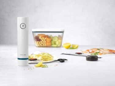 Вакуумний стартовий набір ZWILLING Fresh & Save, 7 предметів, скло, контейнер, помпа і пакети, La Mer
