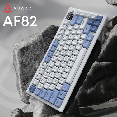 Бездротова мембранна клавіатура Ajazz AF82 (AF82-BW)