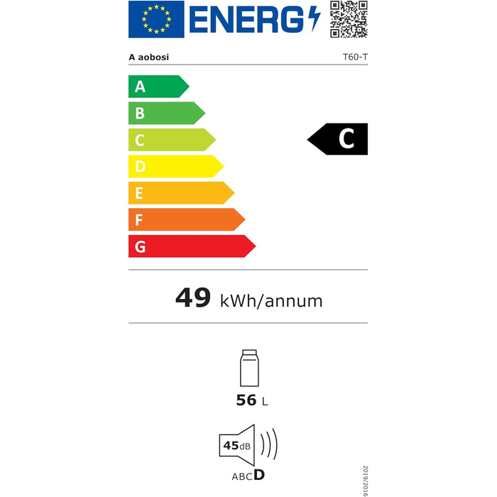 Автомобільний компресорний холодильник AAOBOSI 50л з Wi-Fi, 12/24V та 220V, -20°C для авто, вантажівок, кемпінгу, з двома зонами охолодження