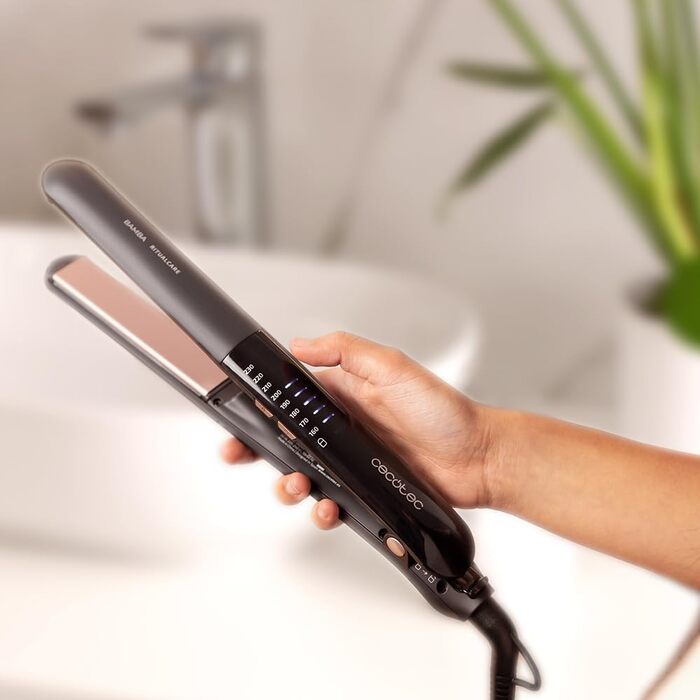 Випрямляч для волосся Cecotec RitualCare 1200 Titanium Ion Touch з іонізацією та кератиновим покриттям