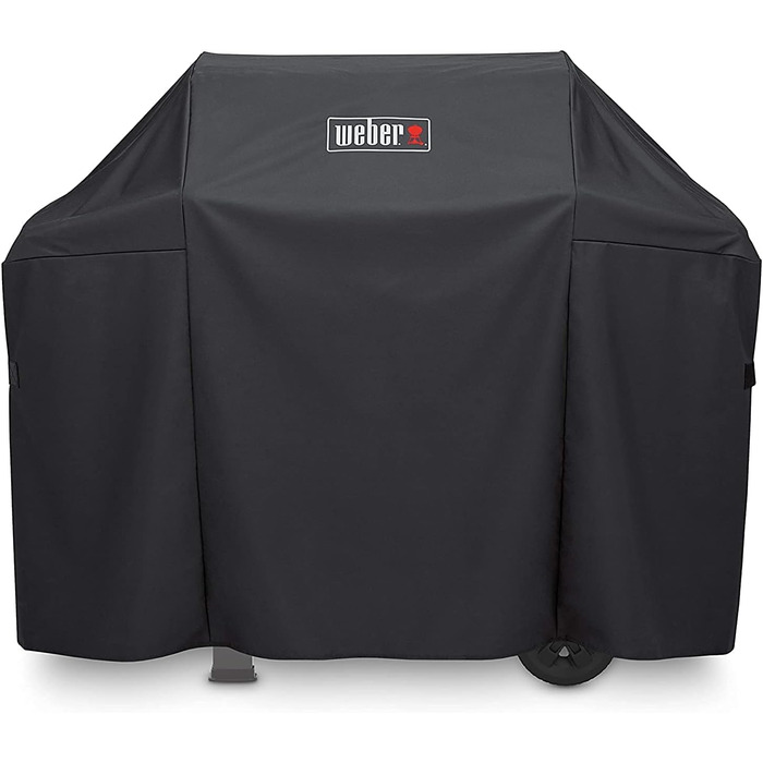 Набір для гриля Weber (щітка, щипці) + чохол Premium для грилів Spirit/Spirit II 300 та 200 серії, чорний