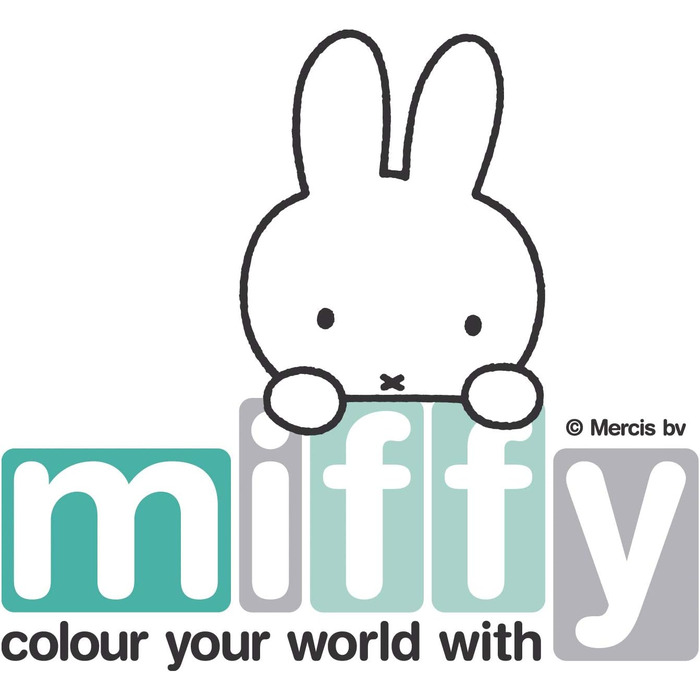Дитяча іграшкова скриня з дерева roba Miffy, біла скриня-лава зі складаною кришкою і доводчиком для іграшок у дитячу кімнату, для хлопчиків і дівчаток
