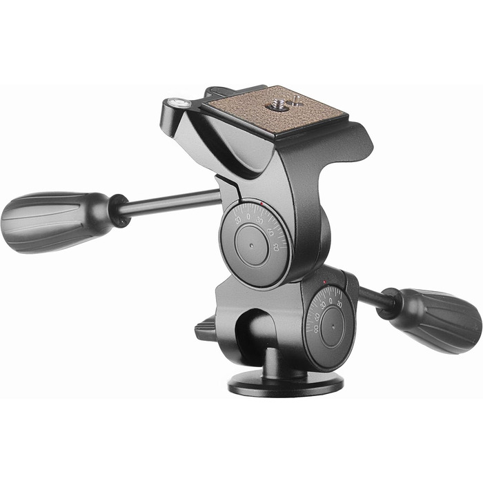 Професійний фотоштатив Walimex pro WAL-6702 з 3D-головою FT-6653H, вантажопідйомність 12 кг, флюїдна амортизація, з чохлом